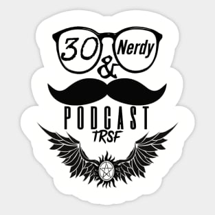 30&Nerdy's The Road So Far Logo Sticker